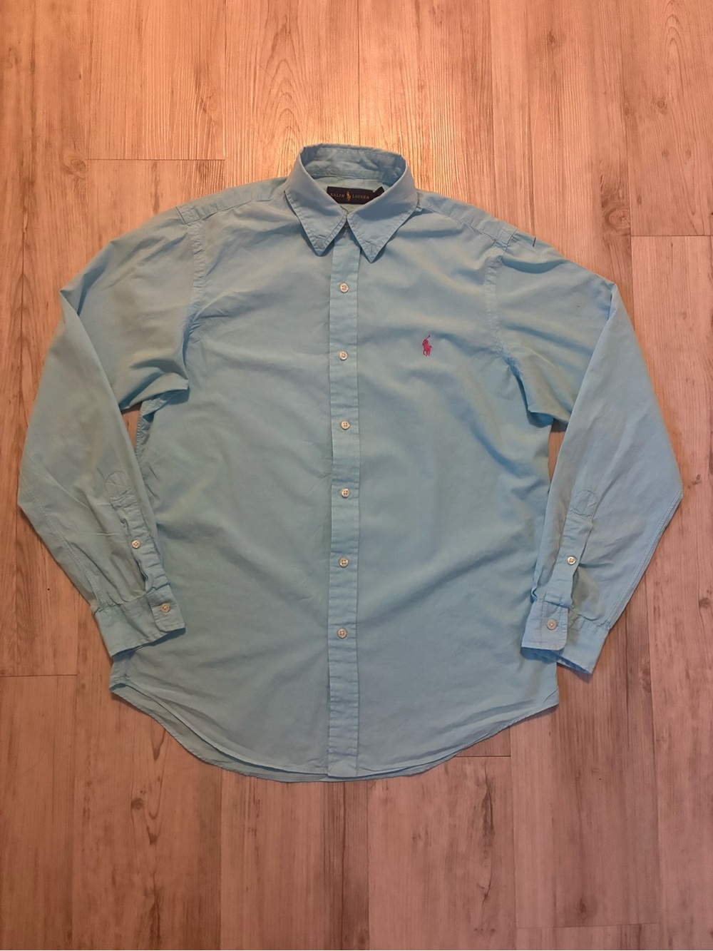 Ralph Lauren Button Down Shirt Light Blue